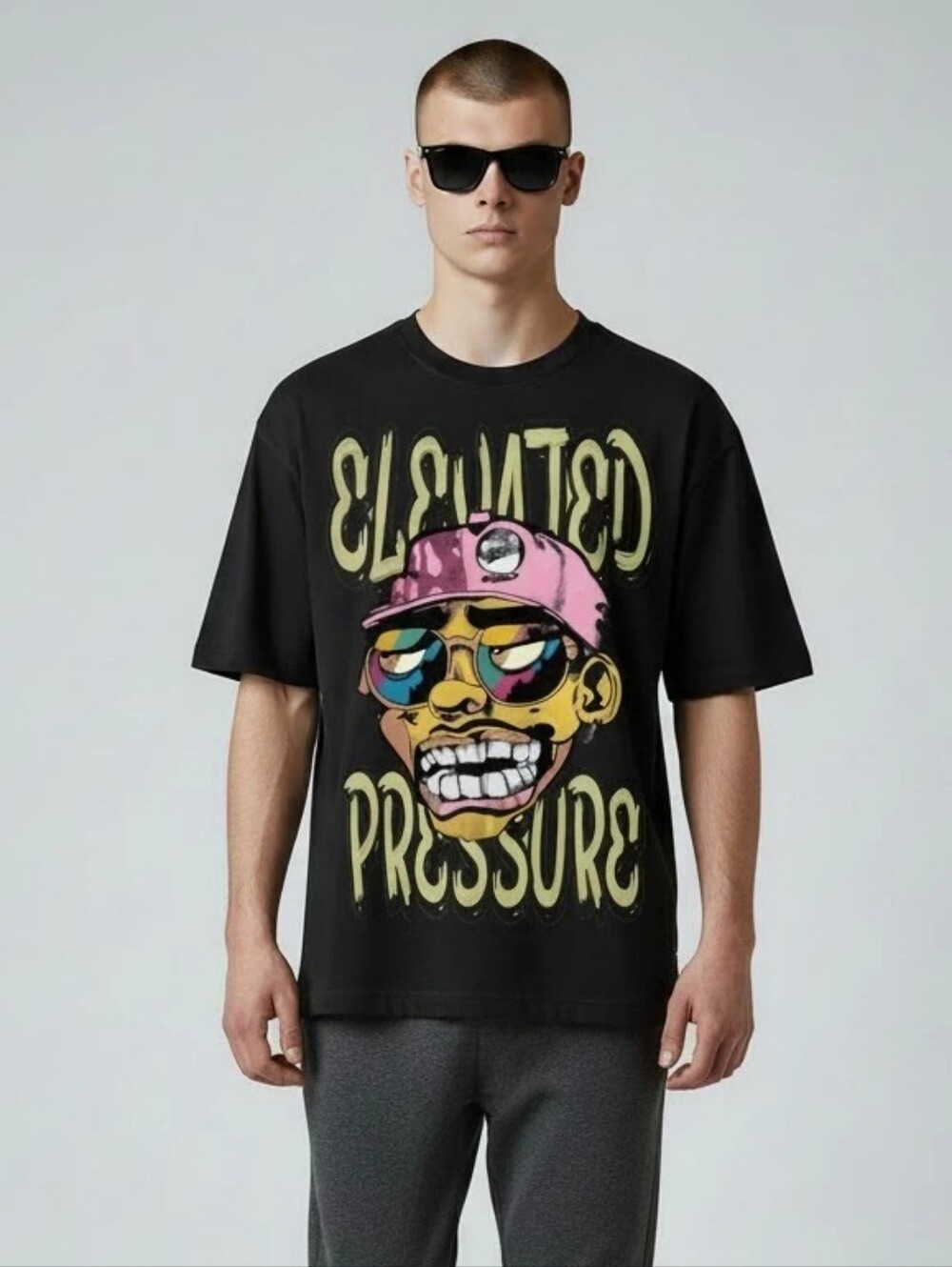 🆕️ Switch Elevated Pressure Graphic T-Shirt (Black)-  size 2xl snug fit